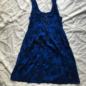 Blue Floral Dress